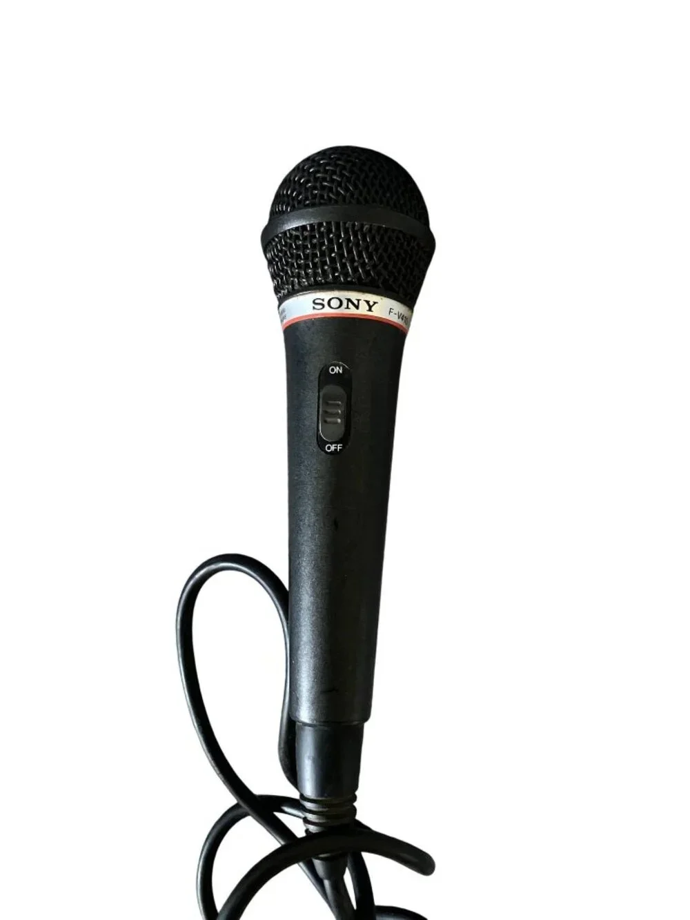 Sony F-V410 Cardioid Dynamic Wired Microphone With On/Off Switch & 3.5mm Jack